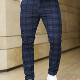 Samuel – Calças Xadrez Slim Fit