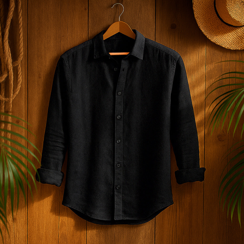 Elias - Camisa Capri em Mistura de Linho