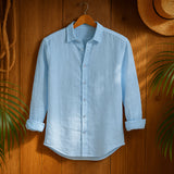 Elias - Camisa Capri em Mistura de Linho