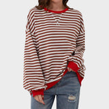 Vânia - Camisola casual de manga comprida
