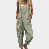 Eliana – Macacão Fluido Estampado