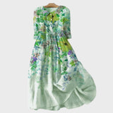 Aurélia – Vestido Jardim em Aquarela