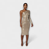 Rita - Vestido de Noite com Decote Cruzado