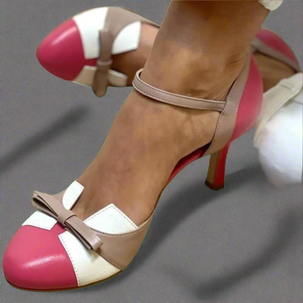 Catarina - Sapatos com Laço e Presilha