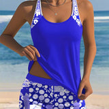 Laura - Conjunto de biquíni de duas peças com estampa floral