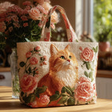 Rosália – Gato e Rosas