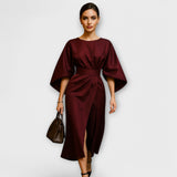 Sónia - Vestido elegante com mangas