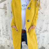 Sandra - Cardigan de Malha Comprido e Elegante