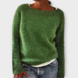 Bruna – Camisola de Malha de Cor Única