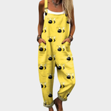 Vera – Macacão Fluido Estampado