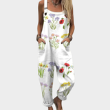 Alice – Macacão Fluido Estampado