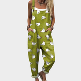 Júlia – Macacão Fluido Estampado