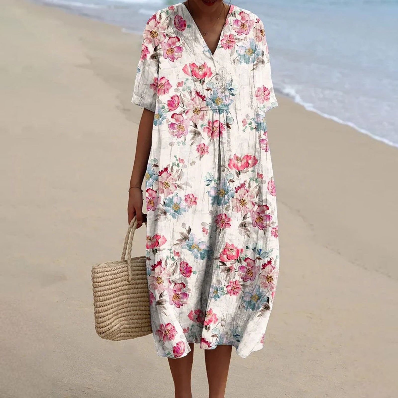 Sílvia - Vestido Floral Vintage