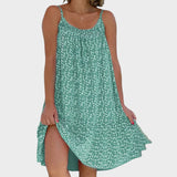 Rita - Vestido Floral com Alças Finas