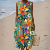 Amélia - Vestido Floral Intemporal
