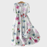 Eunice – Vestido Flores de Primavera