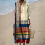 Silvina - Vestido Boémio em Patchwork