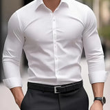 Hugo - Camisa Respirável de Mangas Compridas