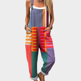 Carla – Macacão Fluido Estampado