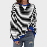 Vânia - Camisola casual de manga comprida