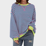 Vânia - Camisola casual de manga comprida
