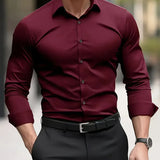 Hugo - Camisa Respirável de Mangas Compridas