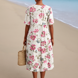 Sílvia - Vestido Floral Vintage