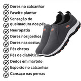 Arnaldo - Slip-On Ortopédico de Conforto
