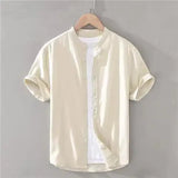 Bento - Camisa de Verão em Algodão e Linho