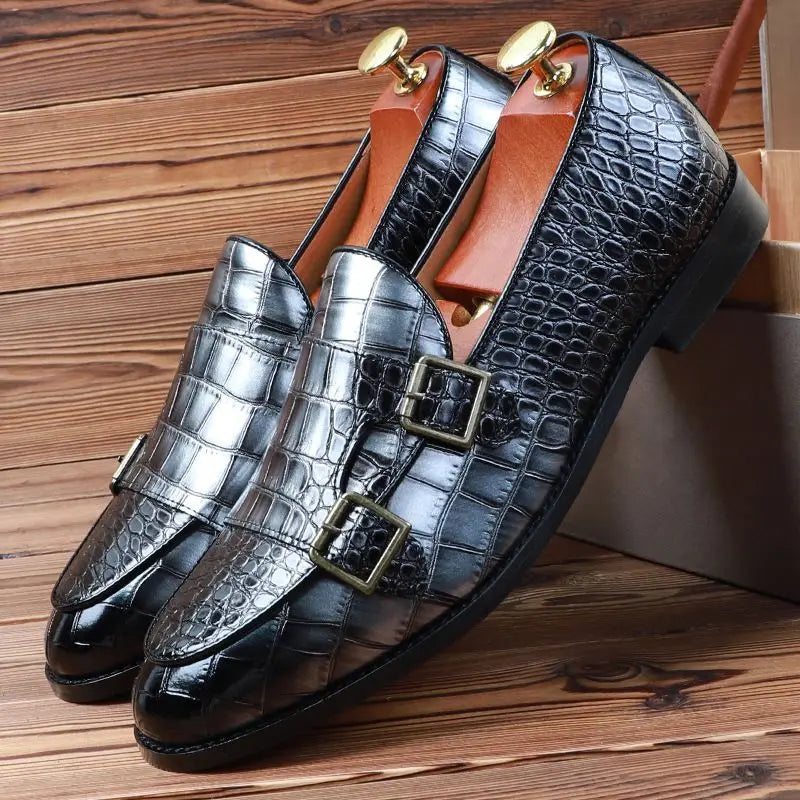 Nuno - Monkstrap Imperial Croco