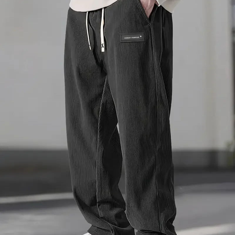 Hugo – Calças Wide em Bombazina