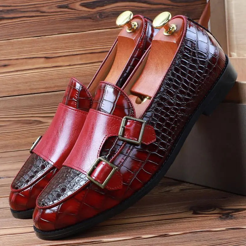 Nuno - Monkstrap Imperial Croco