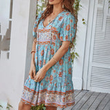 Paula - Vestido Floral Descontraido