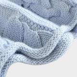 Luana – Camisola de Caxemira com Padrão Trançado