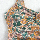 Luísa - Fato de banho com decote halter floral