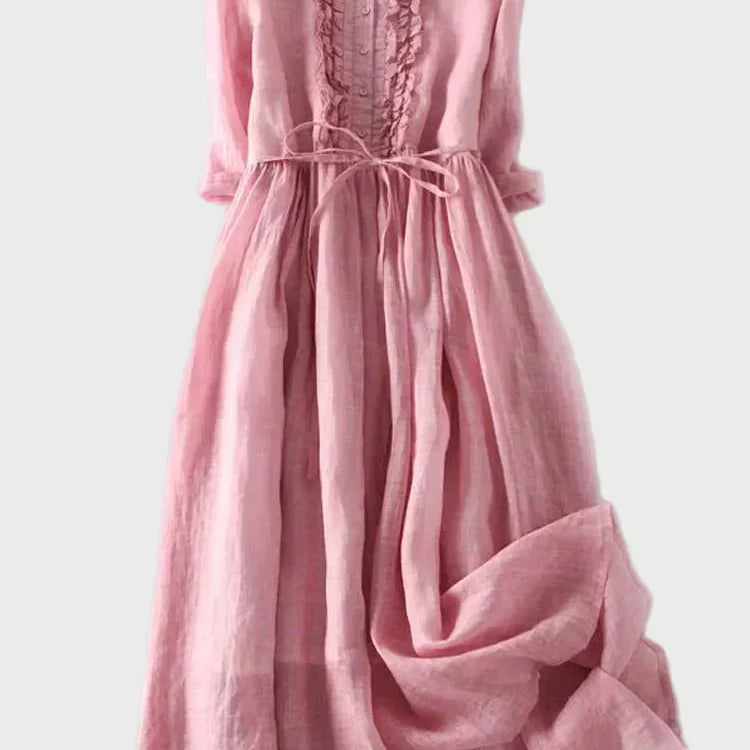 Constança – Vestido Longo Minimalista