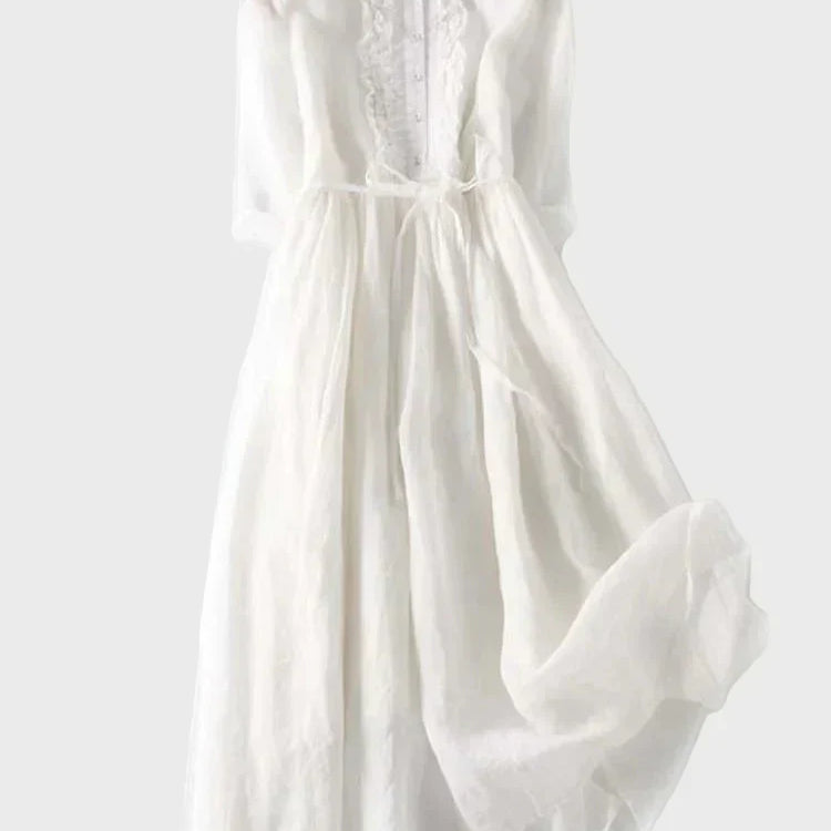 Constança – Vestido Longo Minimalista