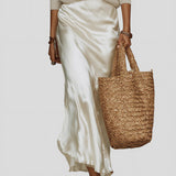 Alice - Vestido Acetinado com Camisola
