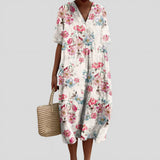 Sílvia - Vestido Floral Vintage