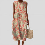 Estrela - Vestido Floral Retro