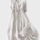 Dulce – Vestido com Gola Estruturada