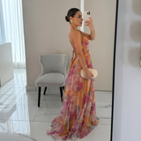 Luzia - Vestido Maxi com Estampado Floral