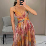 Luzia - Vestido Maxi com Estampado Floral