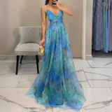 Luzia - Vestido Maxi com Estampado Floral