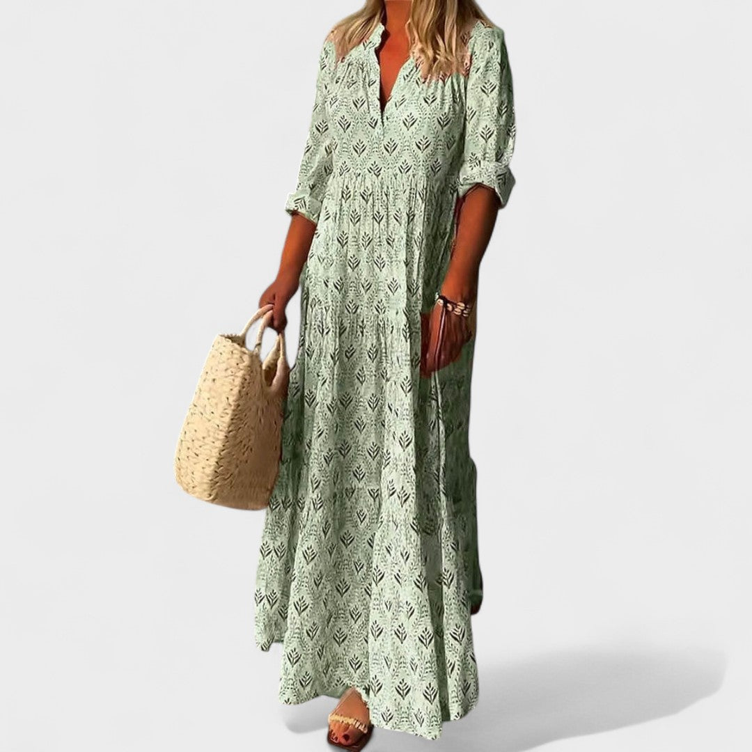 Micaela - Vestido Comprido Boho