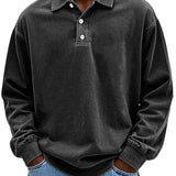 Heitor - Camisa Vintage de Manga Comprida