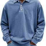 Heitor - Camisa Vintage de Manga Comprida