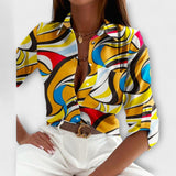 Maria - Blusa com gola clássica