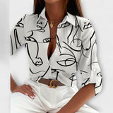 Maria - Blusa com gola clássica